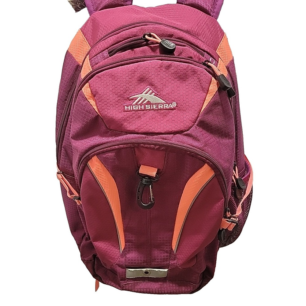 High Sierra Backpack with suspension strap system hot Pink